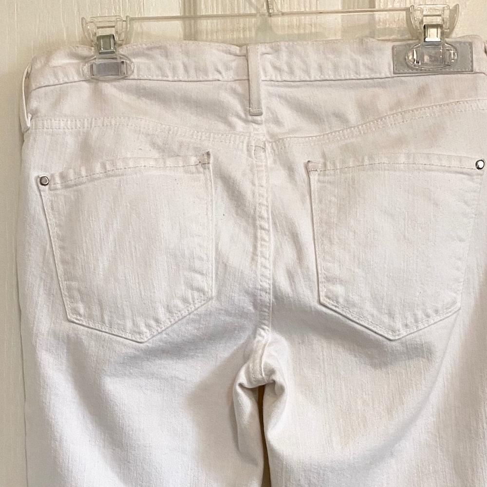 Cute white skinny jeans, DKNY, sz 4 - Picture 5 of 8